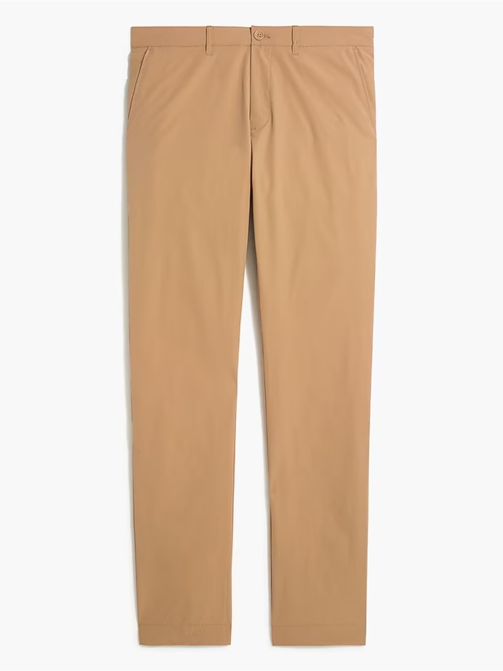 J. Crew Factory Slim-Fit Tech Chino Pant 35x32 Dark Khaki